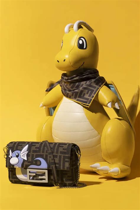 fendi x dragonite|Fendi pokemon fragment design.